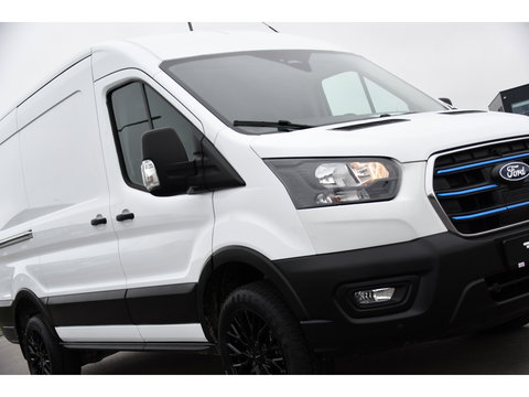 Ford E-Transit 350 L2H2 Trend 68 kWh PB Edition FACE LIFT! Camera, Virtual, Cruise, Carplay, Stoelverwarming, DEMO, Multimedia, Stuurverwarming, Uniek!
