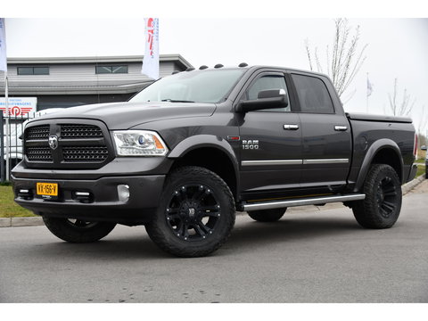 Dodge Ram 1500 3.0 TD 4x4 Crew Cab 5'7 Laramie Camera, Cruise, Carplay, Leder, LED, Stoelverwarming, 3500kg Trekhaak, Multimedia, PANO, Stuurverwarming, Uniek!