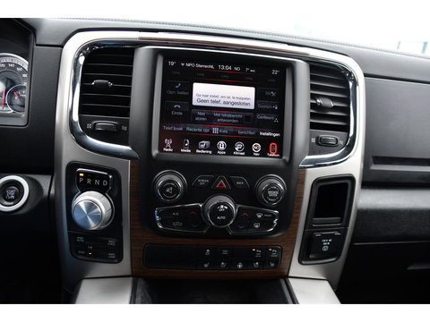 Dodge Ram 1500 3.0 TD 4x4 Crew Cab 5'7 Laramie Camera, Cruise, Carplay, Leder, LED, Stoelverwarming, 3500kg Trekhaak, Multimedia, PANO, Stuurverwarming, Uniek!