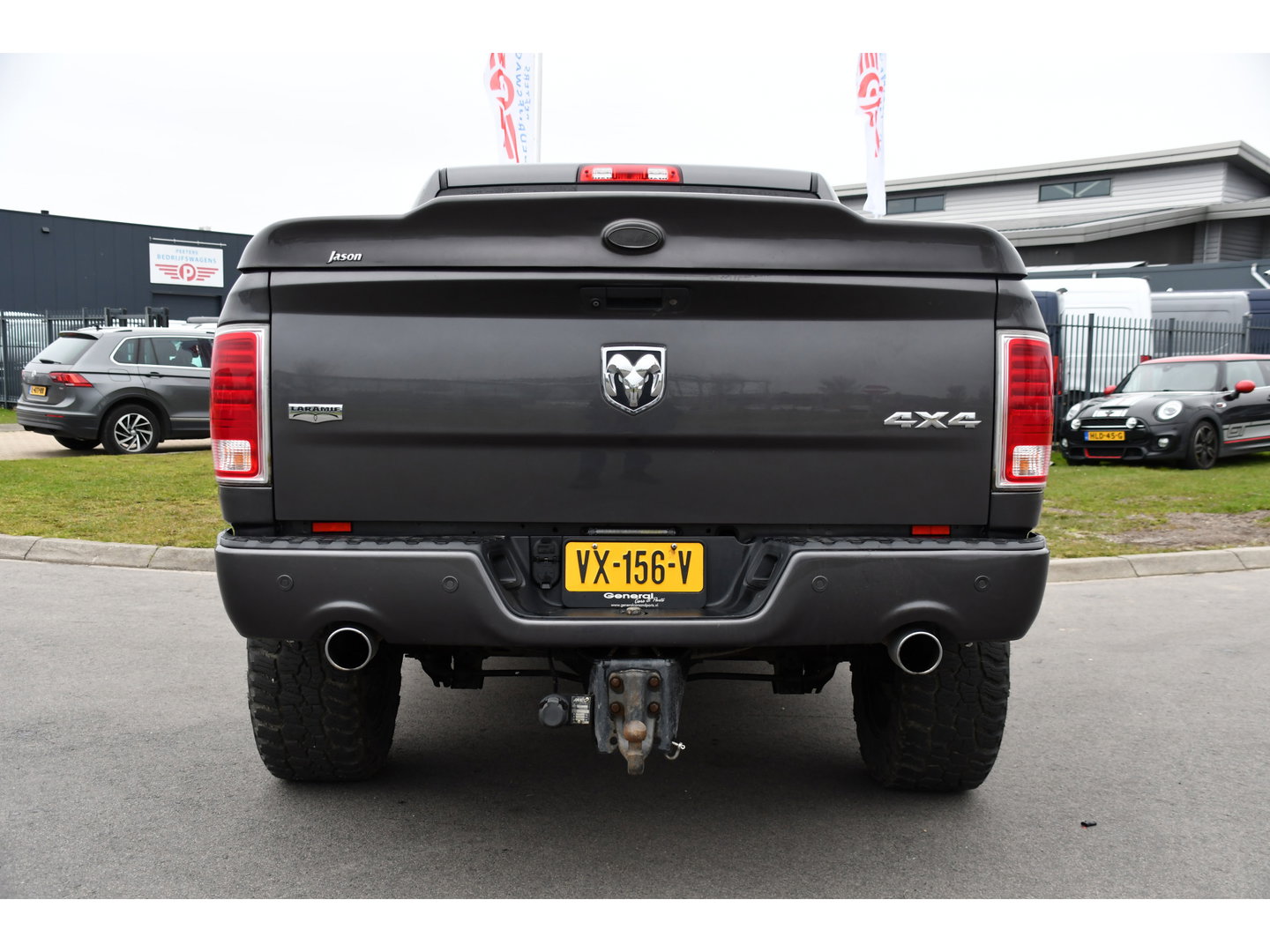 Dodge Ram 1500 3.0 TD 4x4 Crew Cab 5'7 Laramie Camera, Cruise, Carplay, Leder, LED, Stoelverwarming, 3500kg Trekhaak, Multimedia, PANO, Stuurverwarming, Uniek!