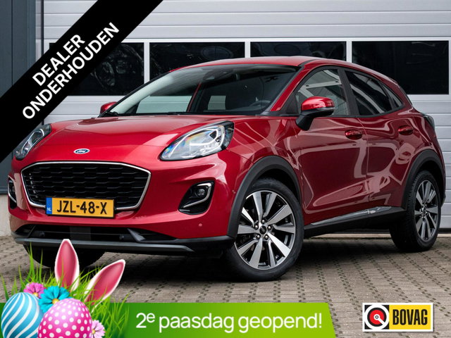 Ford Puma - 1.0 EcoBoost Hybrid Titanium X|1e Eigenaar|STOEL-STUUR VERWARMING|STOELMASSAGE|ELEK. ACHTERKLEP|B&O|DODEHOEKDETECTIE