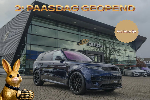 Land Rover Range Rover Sport - D350 350pk Autobiography Panoramadak Massage Stoelkoeling Meridian 3d Trekhaak 24" LMV