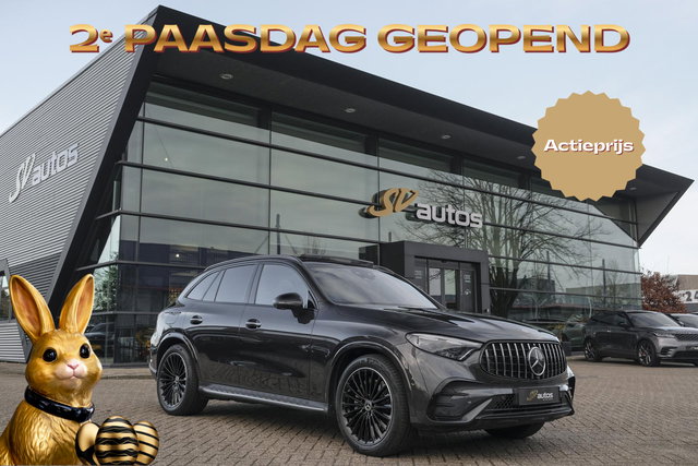 Mercedes-Benz GLC - GLC400e 381pk AMG Panoramadak *BTW* Luchtvering 4-wielbesturing Burmester3d Stoelkoeling Night pakket 20" LMV BOMVOL!!!