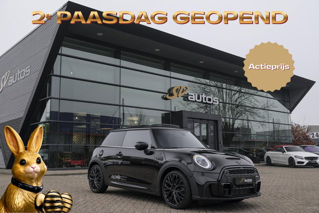MINI Cooper S - Mini 2.0 John Cooper Works JCW Panoramadak Black edition Schaalstoelen NLauto BOMVOL!!