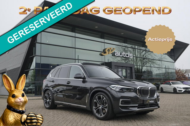 BMW X5 - xDrive45e Executive Panoramadak *BTW* Luchtvering Head-up Sportstoelen leder 21" LMV
