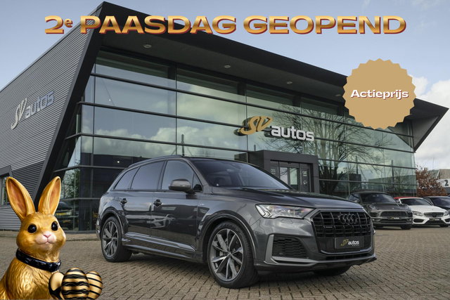 Audi Q7 - 55 TFSIe 381pk Quattro S-line *BTW* RS-stoelen B&O Advanced *SOH 89%* Trekhaak Massage Stoelkoeling Head-up