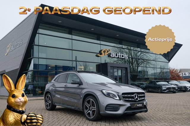 Mercedes-Benz GLA - GLA180 AMG 122pk Panoramadak Night pakket Climate control Cruise control Trekhaak 19" LMV