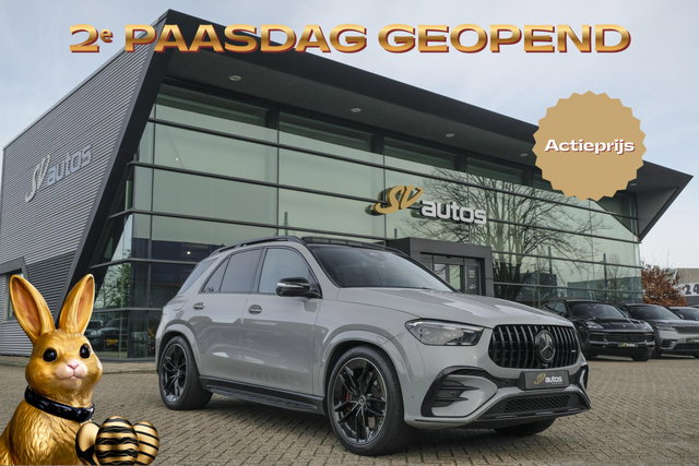 Mercedes-Benz GLE - GLE400e AMG 381pk Panoramadak *BTW* Alpingrau *SOH 97%* Luchtvering NLauto 22" LMV Trekhaak