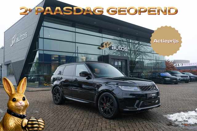 Land Rover Range Rover Sport - P400e 404pk HSE Dynamic Panoramadak *BTW* Trekhaak Black pack Meridian 21" LMV