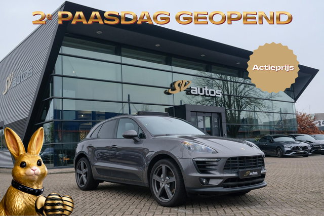 Porsche Macan - S 3.0 D 258pk Panoramadak Bose Luchtvering Sport chrono Sportuitlaat Lane assist 20" LMV