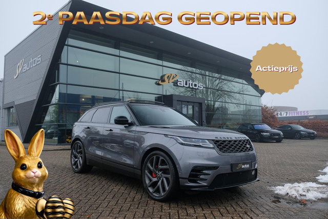 Land Rover Range Rover - Velar D300 V6 300pk R-dynamic Grijs kenteken Panoramadak Medidian 22" LMV SVR