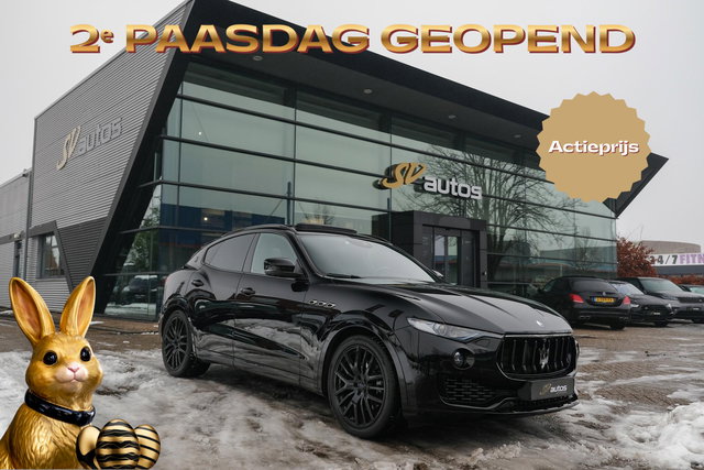 Maserati Levante - Gransport 3.0 V6 D 275pk Panoramadak Schaalstoelen VOL!!! Carbon pakket NLauto 21" LMV Stoelkoeling Luchtvering