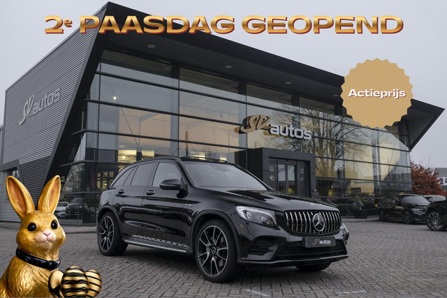 Mercedes-Benz GLC - GLC43 AMG 367pk 4MATIC Panoramadak Luchtvering Burmester Trekhaak Distronic 21" LMV Leder Command
