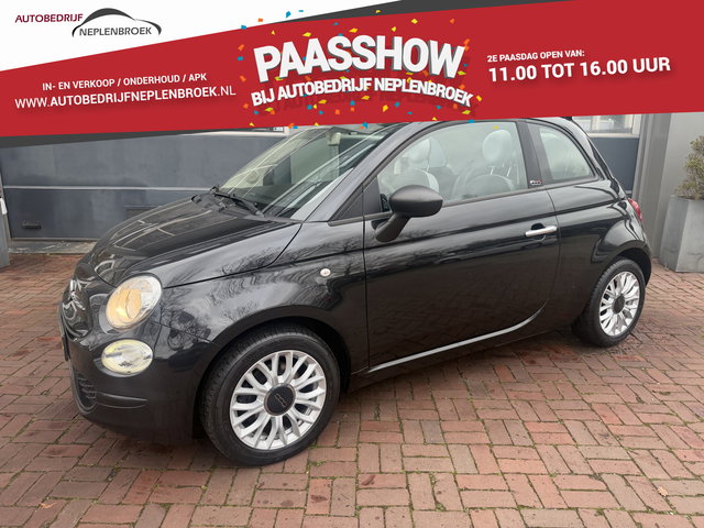 Fiat 500C - 0.9 TwinAir Turbo Popstar Bj 2019 Km 53.000 Nap Dealer onderhouden
