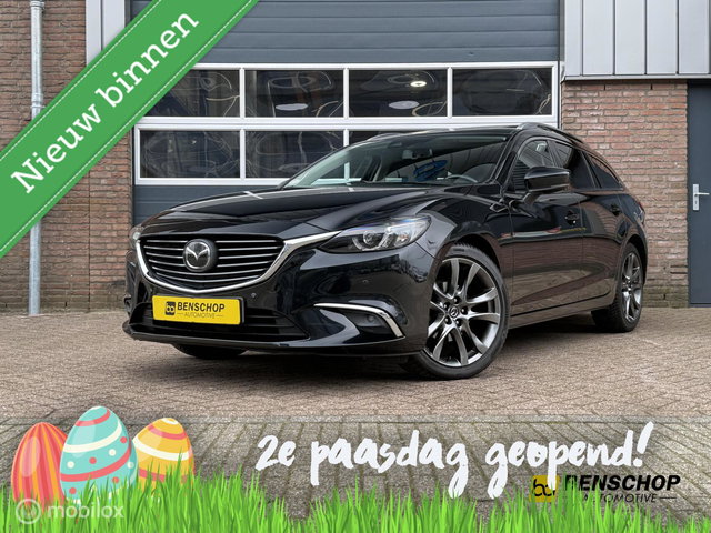 Mazda 6 - Sportbreak 2.5 SkyActiv-G 192 GT-M Schuifdak Leer Navi Bose ACC Trekhaak