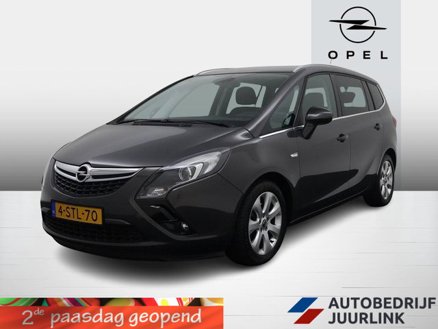 Opel Zafira - Tourer 1.4 Turbo Trekhaak/Cruise/Airco 1500kg trekgewicht Parkeersensoren achter
