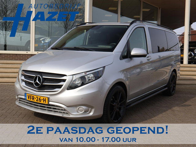 Mercedes-Benz Vito - 114 CDI 136 PK AUT. LANG DUBBEL CABINE + LEDER | 19 INCH LMV | TREKHAAK | NAVIGATIE