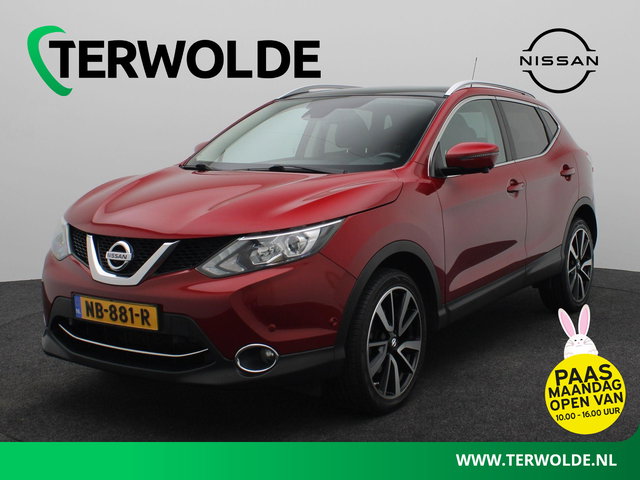 Nissan QASHQAI - 1.2 Tekna | Panoramadak | Trekhaak | Lederen Bekl. | Stoelverw. |