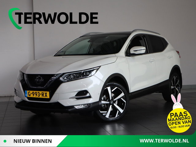 Nissan QASHQAI - 1.3 DIG-T Tekna | AUTOMAAT | Panoramadak | Trekhaak | Stoelverwarming | BOSE Audio |