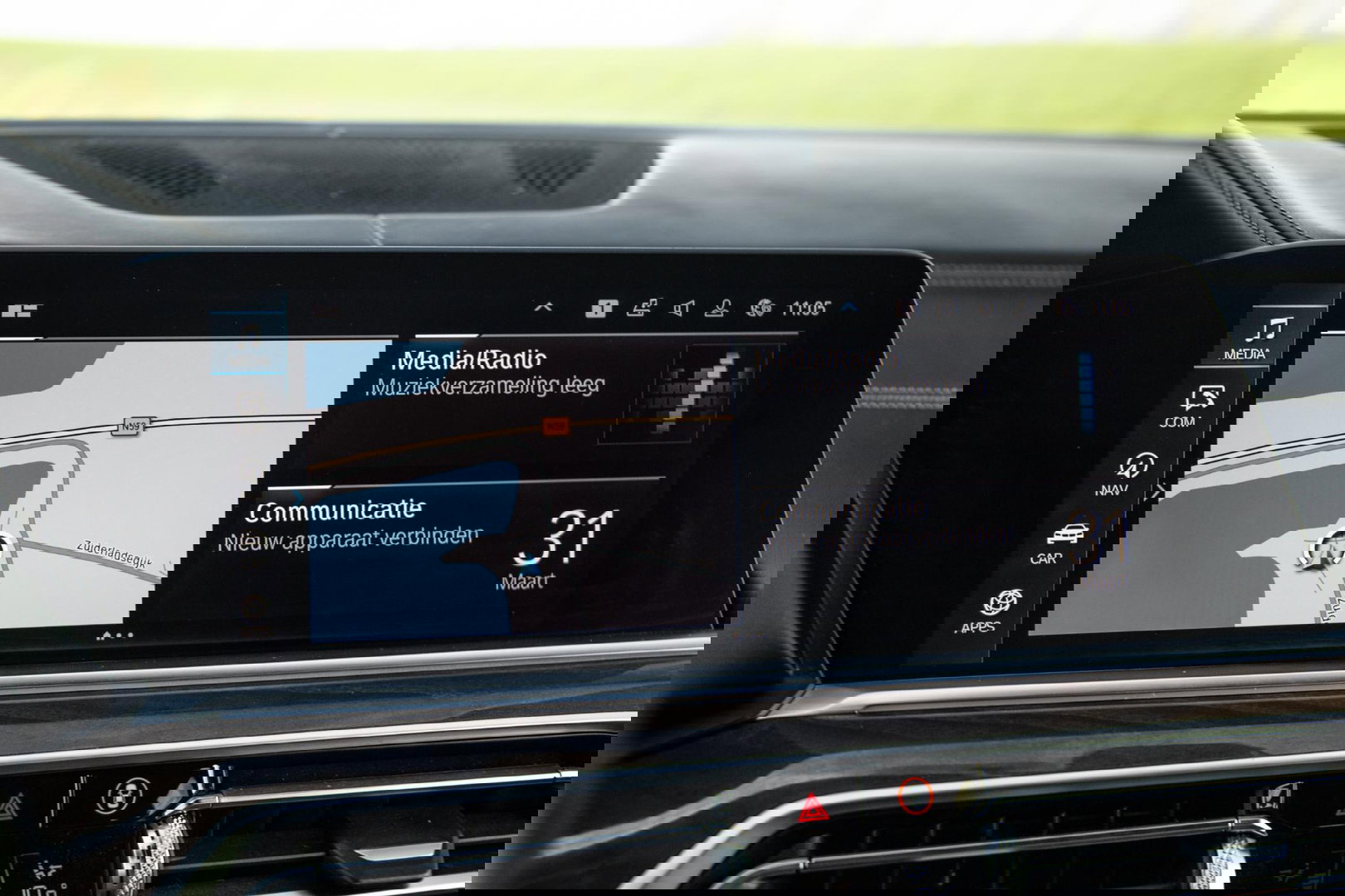 BMW X5 xDrive45e High Executive M PAKKET / BRUIN LEER / DIAMAND POOK / STOEL VERWARMING / CAMERA