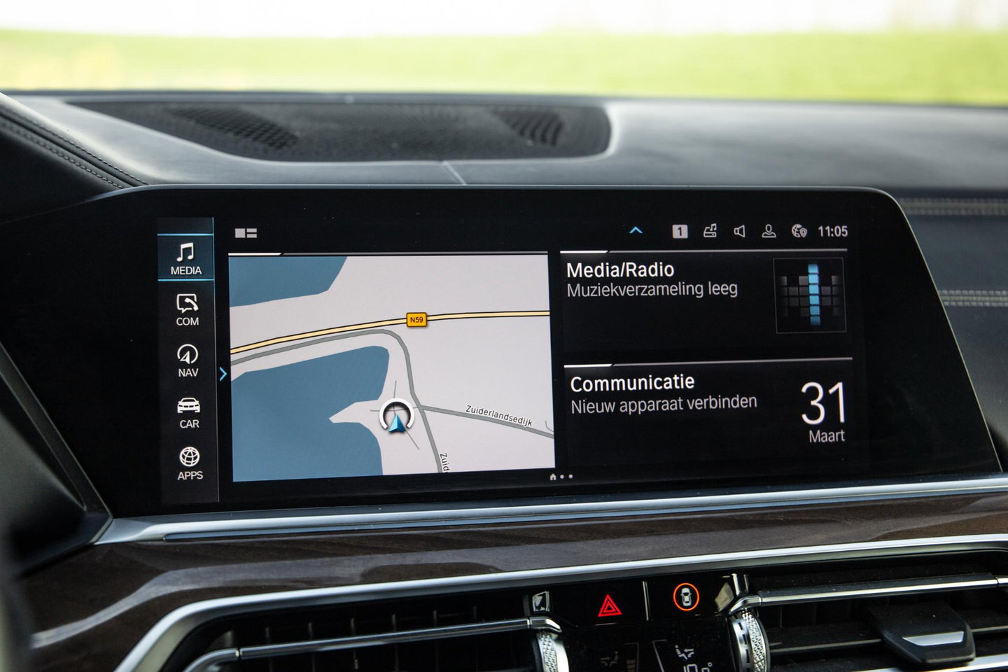 BMW X5 xDrive45e High Executive M PAKKET / BRUIN LEER / DIAMAND POOK / STOEL VERWARMING / CAMERA