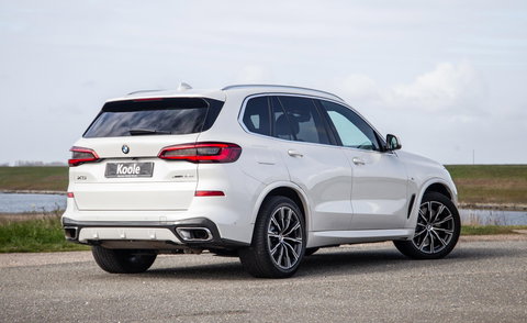 BMW X5 xDrive45e High Executive M PAKKET / BRUIN LEER / DIAMAND POOK / STOEL VERWARMING / CAMERA