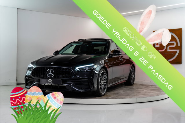 Mercedes-Benz C-Klasse - 200 AMG Premium+ 204PK | Pano | Sfeer | Burmester | Memory | ACC+Dodehoek | Fabrieksgarantie