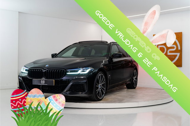 BMW 5 Serie - Touring 540i xDrive High Executive M Sport 334PK | Vierwiel sturing | Laser | Pano | HUD | Sfeer | 12 MND Garantie