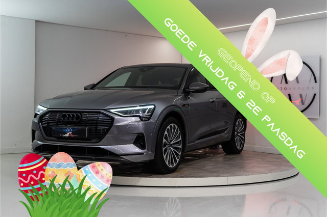 Audi e-tron - Sportback 50 Quattro Business Edition 71 kWh 313PK | NL AUTO+NAP+1E Eigenaar | SOH 90% | Memory | Trekhaak | Garantie