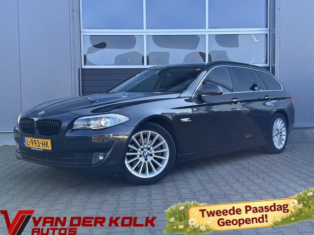 BMW 5 Serie - Touring 520d High Executive Automaat | Leder | Navigatie | Climate | Cruise | Stoelverwarming | Trekhaak