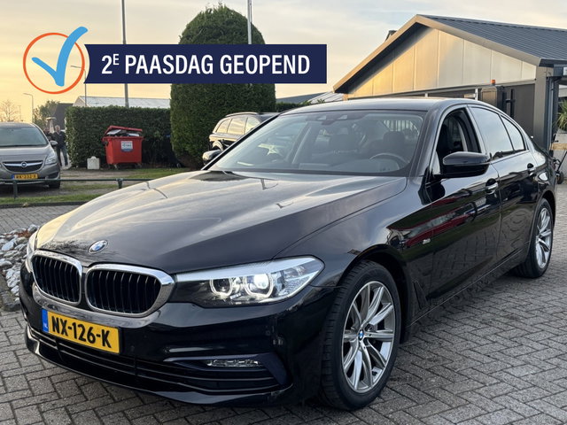 BMW 5 Serie - 530D Sedan 2017 Executive Sportline Zwart