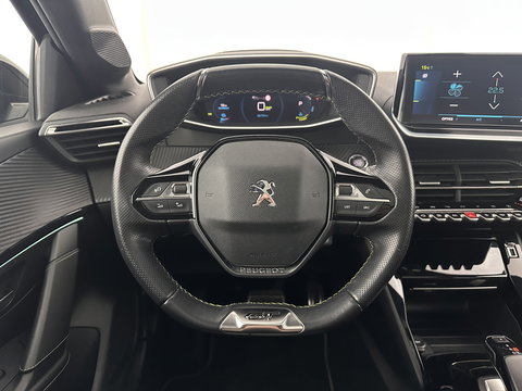 Peugeot e-208 EV GT 350 50 kWh [ 3-Fase ] *HEATPUMP | PANO | FULL-LED | DIGI-COCKPIT | BLINDSPOT | CAMERA | LEATHER-ALCANTARA | AMBIENTLIGHT | NAVI-FULLMAP | LANE-ASSIST | KEYLESS | DAB | CCS-FASTLOADER | HEATED-SPORTSEATS