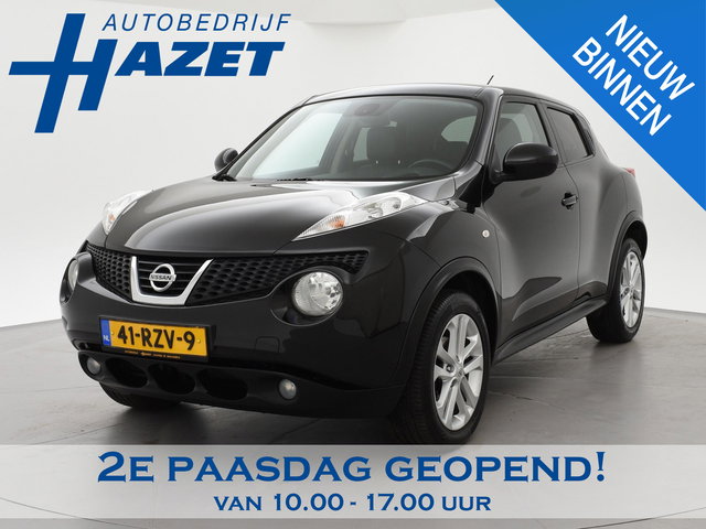Nissan Juke - 1.6 AUTOMAAT TEKNA + LEDER | CAMERA | NAVIGATIE | LMV | CLIMATE | CRUISE CONTROL
