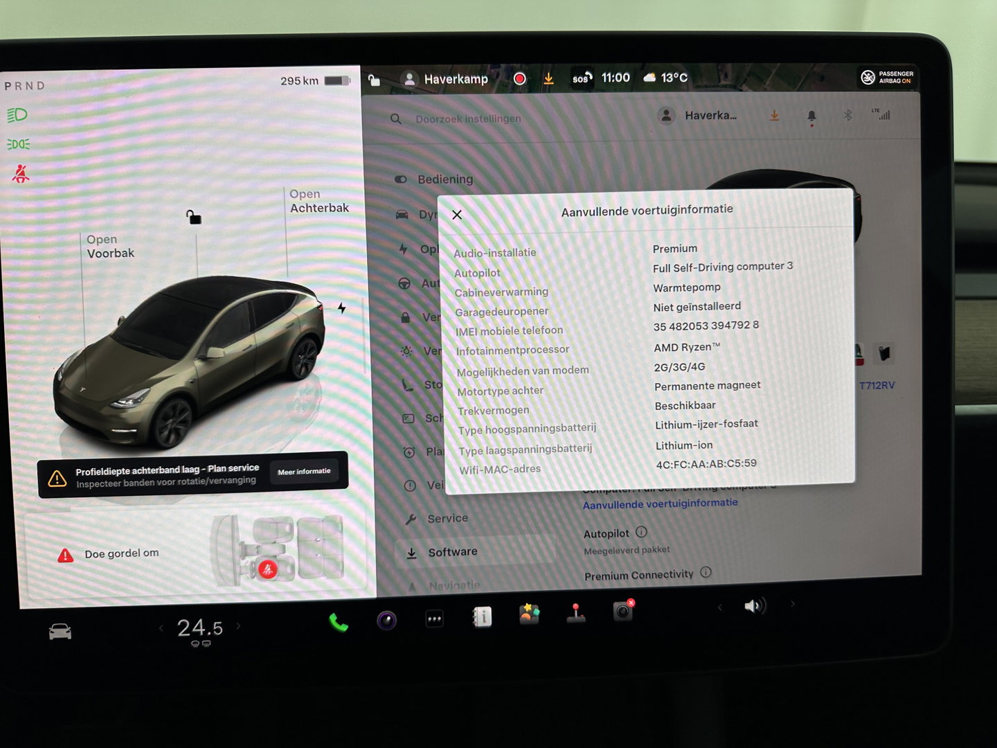 Tesla Model Y RWD 58 kWh [ 3-Fase ] {SOH-91%} (INCL-BTW) Aut. *PANO | LEATHER | TOWBAR | AUTO-PILOT | NAVI-FULLMAP | MATRIX-LED | KEYLESS | CAMERA | DAB+ | HEATED-COMFORTSEATS | PRIVACYGLASS | TOPVIEW | 19''ALU*