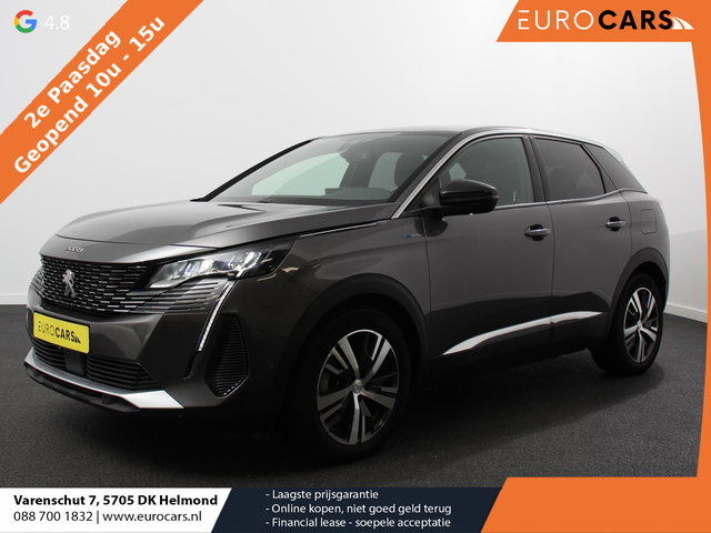Peugeot 3008 - 1.6 Hybrid 225PK Allure Pack Navigatie Apple Carplay/Android Auto Camera Parkeersensoren Adaptive Cruise Control Dodehoek assistent Stoelverwarming Climate Control Virtual Cockpit  Lichtmetalen velgen
