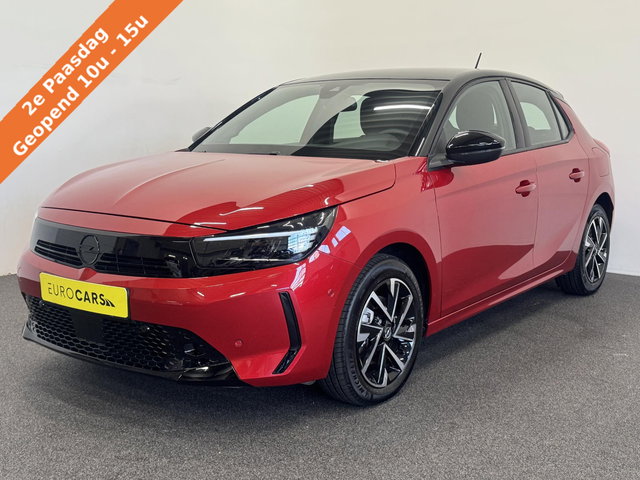 Opel Corsa - 1.2 Turbo Hybrid 100pk GS Automaat Navigatie Apple Carplay/Android Auto Camera Parkeersensoren Cruise Control Dodehoek assistent Airco Lichtmetalen velgen Virtual Cockpit Getinte ramen