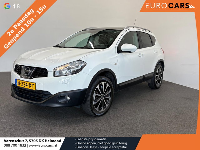 Nissan QASHQAI - 2.0 Tekna Panoramadak Trekhaak Navigatie 360 camera Cruise Control Getinte ramen Stoelverwarming Climate Control Lichtmetalen velgen