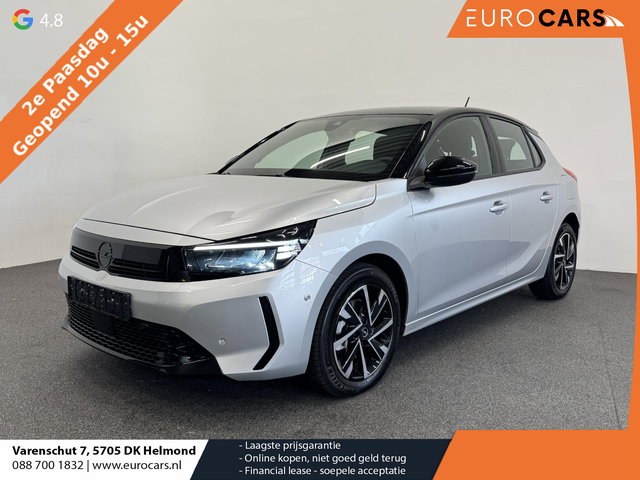 Opel Corsa - 1.2 Turbo Hybrid 100pk GS Automaat Navigatie Apple Carplay/Android Auto Camera Parkeersensoren Cruise Control Dodehoek assistent Airco Lichtmetalen velgen Virtual Cockpit Getinte ramen