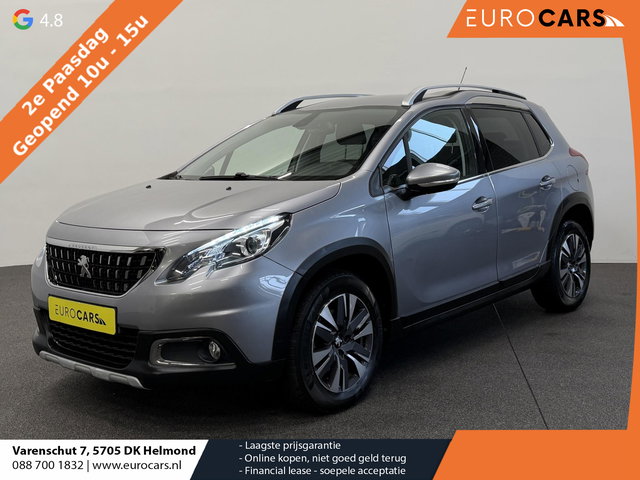 Peugeot 2008 - 1.2 PureTech Allure Navigatie Parkeersensoren achter Cruise Control Climate Control Half leder Lichtmetalen velgen Getinte ramen