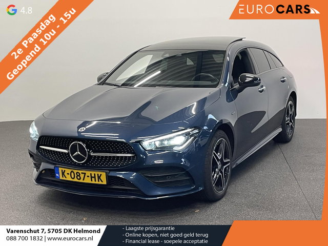 Mercedes-Benz CLA - Shooting Brake 250 e Business Solution AMG Limited Panoramadak Navigatie Apple Carplay/Android Auto Camera Parkeersensoren Elektrische achterklep Elektrische stoelen en verwarmd Virtual Cockpit Climate Control