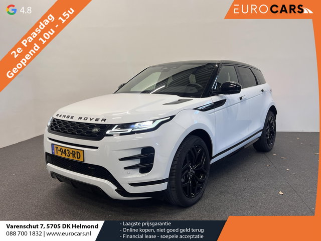 Land Rover Range Rover Evoque - 1.5 P300e AWD R-Dynamic SE Panoramadak Navigatie Apple Carplay/Android Auto Camera Parkeersensoren Adaptive Cruise Control Dodehoek Assistent Elektrische achterklep Stoel- en stuurverwarming Memory stoelen Climate Control Ledverlichting