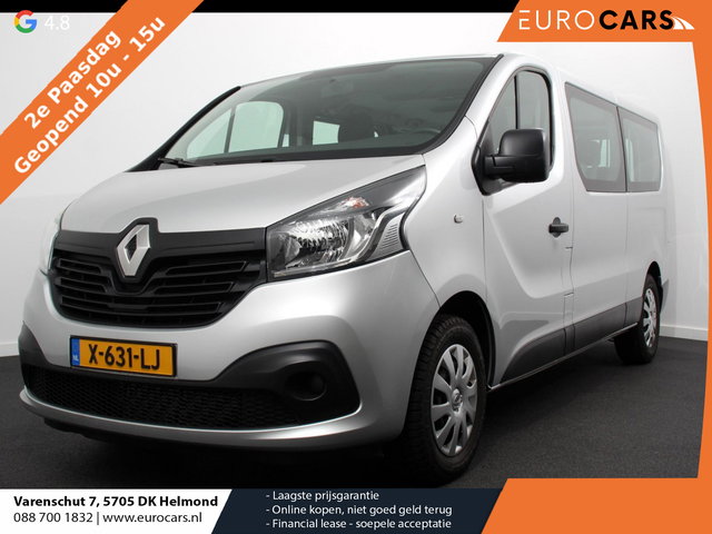 Renault Trafic - Passenger 1.6 dCi Grand Authentique Energy incl. BPM/ BTW  L2H1 8 persoons !  Navigatie Airco voor en achter Parkeer sensoren Cruise Control Bumpers in kleur