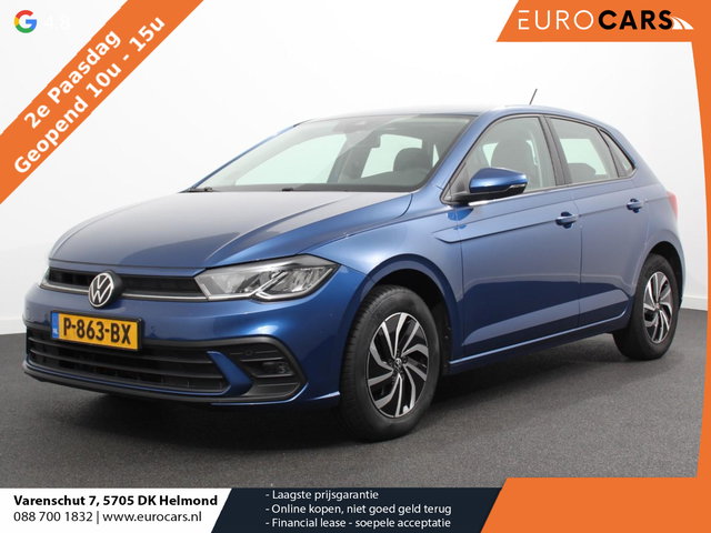 Volkswagen Polo - 1.0 TSI Life Nieuw model Navigatie Digitale Cockpit Airco Parkeer sensoren V+A | LED Lichtmetalen Velgen