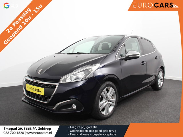 Peugeot 208 - 1.2 PureTech 110pk Automaat Allure Cruise control Parkeersensoren achter LED Navigatie Climate Control Extra Getint glas Lichtmetalen Velgen