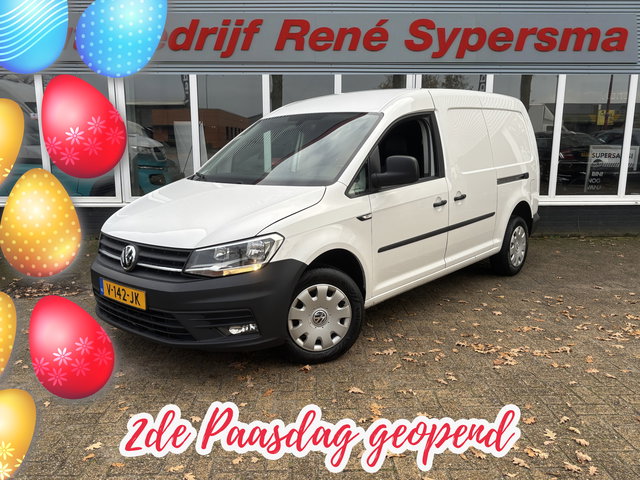 Volkswagen Caddy - 2.0 TDI L2H1 BMT Maxi Highline | Leer | Navi | Cruise | Trekhaak | Dubbele Schuifdeur