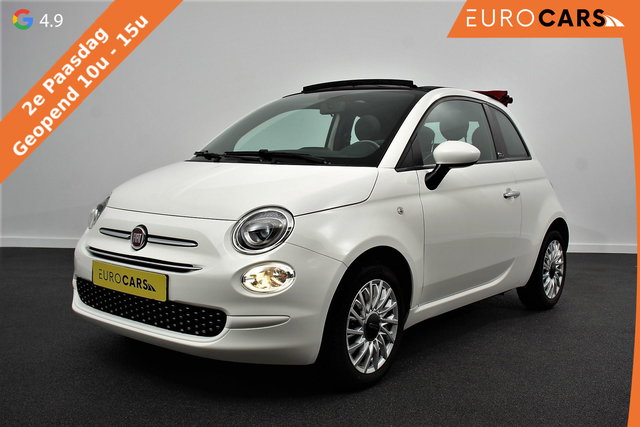 Fiat 500C - 1.2 Automaat Lounge Cruise Control Navigatie Airco Parkeersensoren Achter Lichtmetalen Velgen