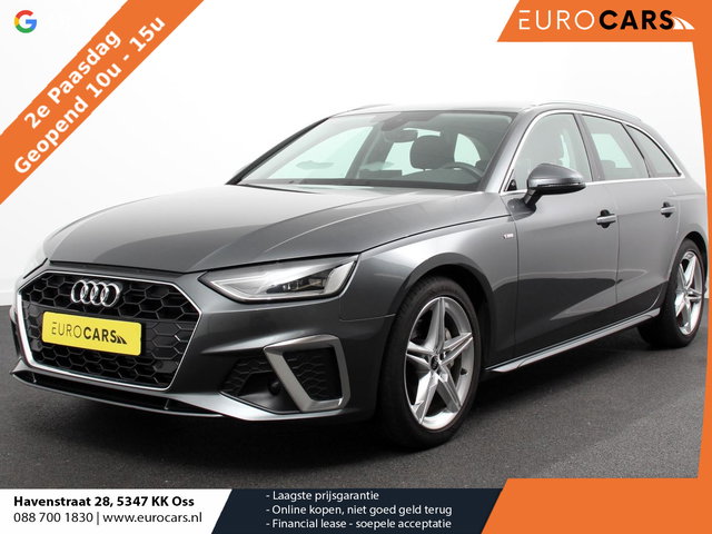 Audi A4 - Avant 40 TFSI 205pk S-Tronic S-Line | DEMO ! | Climate control | Adaptive cruise control | Navigatie | Parkeersensoren | Stoelverwarming | Elektrische achterklep | Apple Carplay/ Android Auto