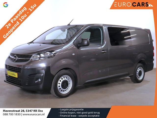 Opel Vivaro - 145pk L3H1 Edition Automaat Dubbele Cabine Airco Trekhaak Navigatie Parkeersensoren