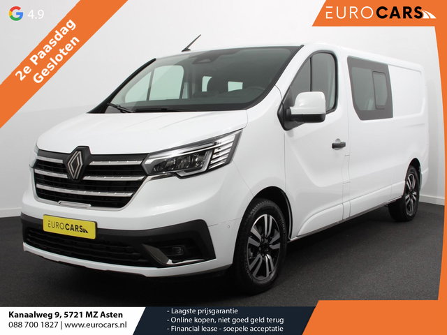 Renault Trafic - 2.0 Blue dC1 150 EDC T29 L2H1 Extra Dubbele Cabine | Navigatie | Airco | Lichtmetalen velgen | Betimmering | Trekhaak | Camera | Parkeer sensoren | Dab