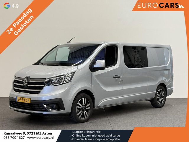 Renault Trafic - 2.0 Blue dC1 150PK T29 L2H1 Extra Dubbele Cabine Navigatie Airco Lichtmetalen velgen Betimmering Trekhaak Camera Parkeer sensoren Dab